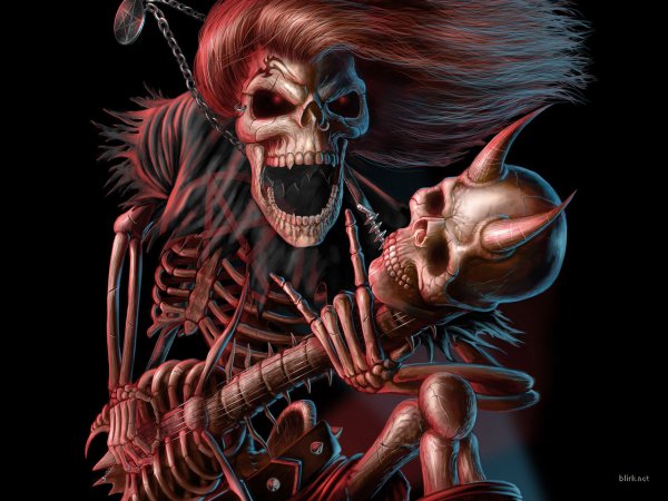 i saw this wallpaper a few years back and it reminded of the skeleton of Iron Maiden heheh